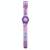JNEW A369-86365 Children Cartoon Waterproof Time Cognitive Quartz Watch(Dancing Girl)