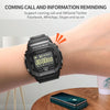 EX16T 1.21 inches LCD Screen Smart Watch 50m Waterproof, Support Pedometer / Call Reminder / Motion Monitoring / Remote Camera(Blue)