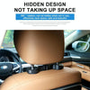 1 Pair Car Seat Back Hidden Hook (Black)