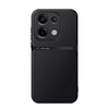 For Redmi Note 13 Pro 4G Global Litchi Leather Magnetic Full Coverage Shockproof Phone Case(Black)