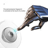 T5 Handle Version Aluminum Alloy Panel Fingerprint Drawer Lock(Silver)