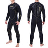 SLINX 1106 5mm Neoprene + Towel Lining Super Elastic Wear-resistant Warm Semi-dry Full Body One-piece Wetsuit for Men, Size: XXL