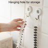 Bathroom Bendable Crevice Brush Household Corner Cleaning Brush(White)