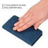 Retro Skin Feel Business Magnetic Horizontal Flip Leather Case for iPhone 6S & 6(Navy Blue)
