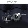 TPU Inflatable Sleeping Pad Camps Outdoor Waterproof Single Travel Cushion(Navy)
