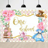 210x180cm Tea Party Tea Cup Teapot Birthday Backdrop Cloth