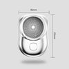 Electric Mini Shaver USB Rechargeable Waterproof Portable Razor(Silver)