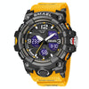 SMAEL 8008 Outdoor Sports Multifunctional Waterproof Luminous Men Watch(Orange)