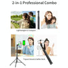 JMARY MT-36 4 Sections Adjustable Camera Stand Tripod 67-inch Live Streaming Phone Tripod
