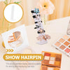 4pcs YX033 Acrylic Hair Clip Storage Display Stand(Transparent)