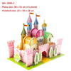 4 PCS 3D Puzzle Toy DIY Intellectual Development Jigsaw Puzzle(1890-C)