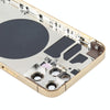 iPhone 12 Pro Back Cover Gold - SIM Tray & Lens