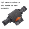 3PCS Double Nipple Wrap With Switch Double Pass Standard Direct Connect With Valve Fast Connection(Black)