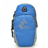 Ultra Light Sports Equipment Mobile Phone Arm Bag, Specification:Under 5.5 inches(Blue)