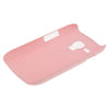 Lichee Pattern Pure Color Plastic Protection Case for Galaxy Trend Duos / S7562(Pink)