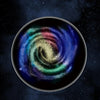 Colorful Luminous Galaxy Star Stainless Steel Rotary Gyro Fingertip Anti Stress Toys(Stars Flowing)