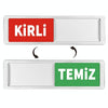 Dishwasher Magnet Clean Dirty Sign Double-Sided Refrigerator Magnet(Turkish)