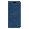 For Samsung Galaxy S25 5G Retro-skin Magnetic Suction Leather Phone Case(Dark Blue)