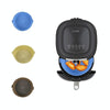 Air Fryer Special High Temperature Oil Absorption Silicone Pad, Colour: Large Mustard Yellow