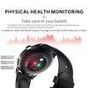 DM14 1.32 inch BT5.2 Smart Sport Watch, Support Bluetooth Call / Sleep / Blood Oxygen / Temperature / Heart Rate / Blood Pressure Health Monitor(Black)