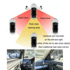 5 Inch Carplay Portable Surveillance Video Car Display, Specification: Folding Screen + Two-way Camera