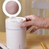 K005 Portable Hydrating LED Fill Light Makeup Mirror USB Mini Humidifier(White)