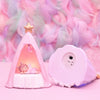 B82880 Room Decoration Atmosphere Night Light Bedside Lamp Ornaments, Colour: Pink Wind Vhimes