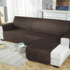 Waterproof Non-slip Pet Cushion One-piece Assemble Sofa Cover, Size:Left-200x270cm(Black Coffee)