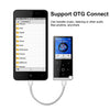 E05 2.4 inch Touch-Button MP4 / MP3 Lossless Music Player, Support E-Book / Alarm Clock / Timer Shutdown, Memory Capacity: 8GB Bluetooth Version(Black)