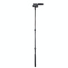 Aluminum Alloy Handheld Boom Pole Holder for SLR Camera / LED Light Microphone, Max Length: 173cm(Black)