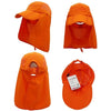 outfly 360 Degree Anti-Ultraviolet Hat Quick Drying Sun Cap, Size: Adjustable(Child Orange)