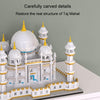 4036pcs /Box High Difficulty Micro-Particle Taj Mahal Castle Building Blocks Children Puzzle Toys Festival Gift