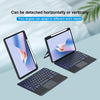 For Huawei MatePad 11.5 S Detachable Backlit Bluetooth Keyboard Leather Case with Touchpad(Black)