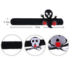 Halloween Pop Ring Bracelet Ghost Festival Gift Party Decorations(Spider Web Bat)