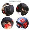 Motorcycle Headlight Horn Steering Switch Accessories(5 in 1 Orange)