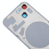 iPhone 15 Plus Blue Glass Battery Cover with Lens Cover
