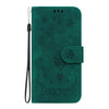 For Redmi K70 / K70 Pro Butterfly Rose Embossed Leather Phone Case(Green)