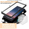 For Samsung Galaxy S25 Ultra 5G R-JUST Sliding Camera Life Waterproof Holder Phone Case(Black)