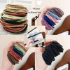 100pcs/pack Stretchy Hair Accessories Nylon Hair Ring Hair Rope Rubber Band Headband(Black)