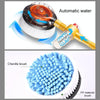 Car Cleaning Tools Chenille Automatic Rotating Car Wash Brush, Style: Water Brush + 10m Water Pipe