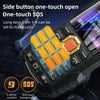 Q7+ 4G Elder Keypad Rugged Phone, 1.77 inch, 16800mAh, 21 Keys,  SOS, FM, Network: 4G, Dual SIM(Green)