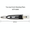 HSD WTP-809R 9-inch Two-way 287mm Stranding Wire Pliers Fuses Plier Twist Wire Clamp Tightening Plier