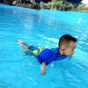 Children Swimming Foam Arm Ring Baby Swimming Equipment Floating Ring Water Sleeve Buoyancy Vest(Blue Crab)