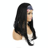 Colored Small Dirty Braid Wig Headgear Hair Band Style Small Braid Wig Headgear(2#8 Star Bars)