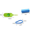 10x Portable Dog Poop Bag Dispensers & Biodegradable Bags (Blue)