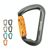 XINDA XD-8128 Outdoor Rock Climbing Load-bearing Carabiner Survive Kits, Color: Threaded-Blue