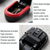 Wall Mounted Key Safe Box - 4 Digit Combination Lock (Black)