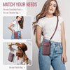 CaseMe Me40 Vertical Multifunctional Shoulder Crossbody Phone Bag(Red)