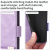 For Asus Zenfone 9 Magnetic Clasp Flip Leather Phone Case(Purple)