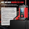 FOXSUR Cars Motorcycles 12V Lithium Cattery Charger With Battery Detection(US Plug)